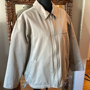 London Fog Men’s Jacket XL - excellent condition - Tan Beige